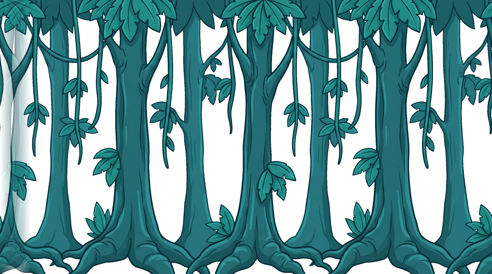 Painted jungle