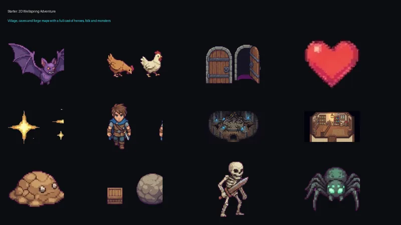 2D Wellspring Adventure