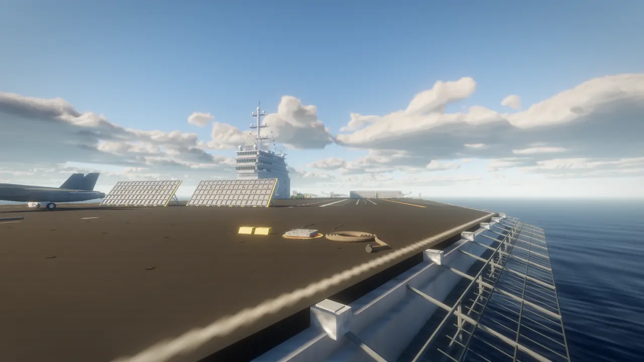 The carrier deck, final