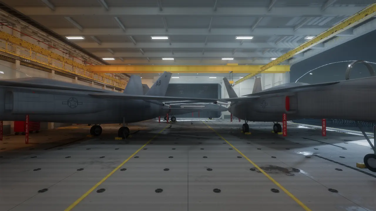 The hangar deck, final